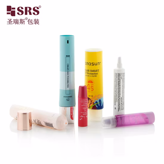 PE Plastic Bamboo Glass Cosmetic Eye Cream/Facial/Gel/Serum/Sunscreen/deodorant/Lipgloss/lipstick/ Mascara/lip gloss/lip balm Skincare Cosmetic Soft Tube