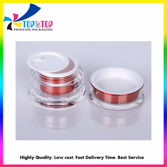 Empty Acrylic Cosmetics Lotion Spray Bottle for Cosmetic Packaging